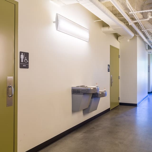 cascade building corridor