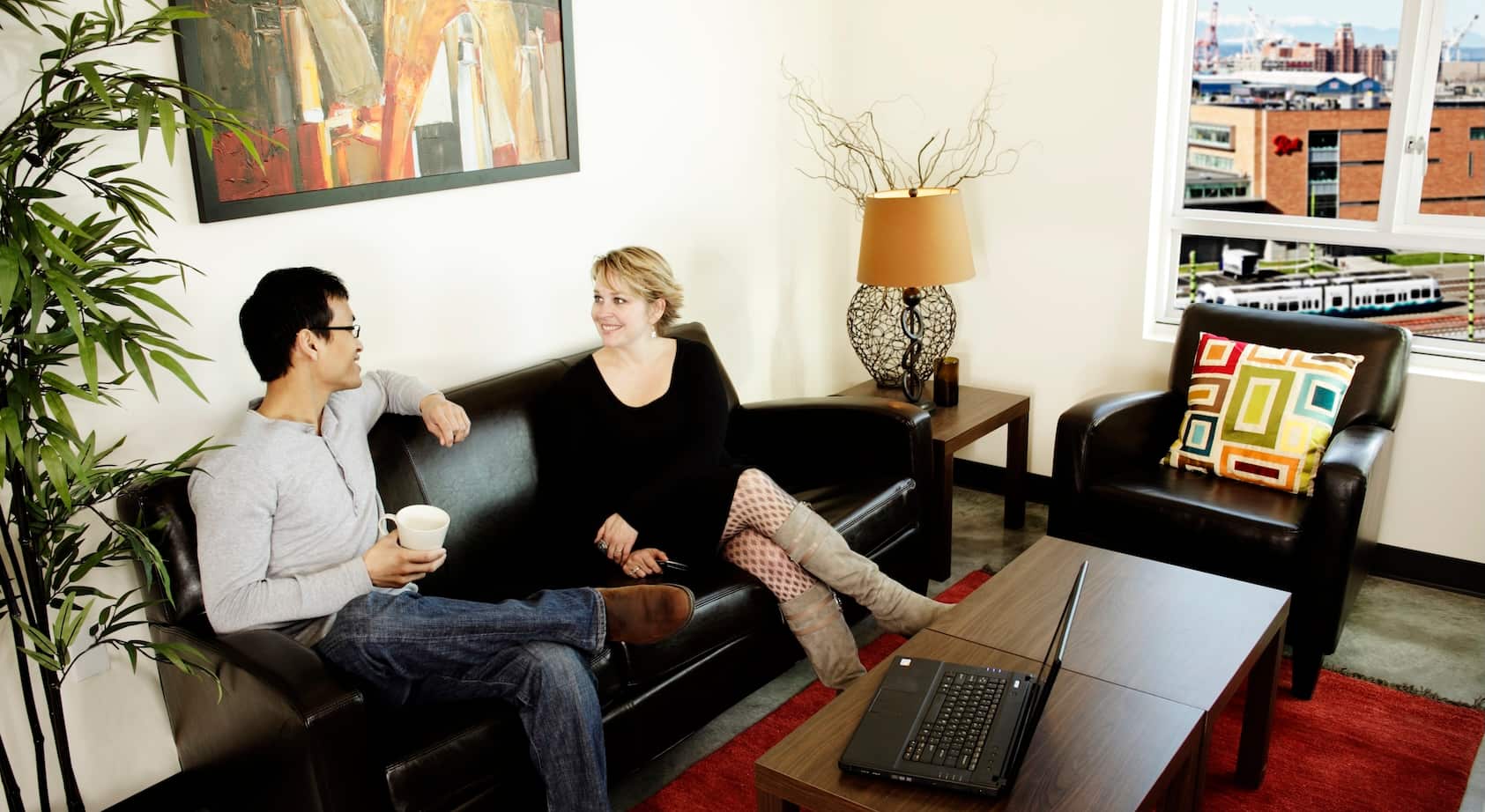 Urban WORKloft tenants chatting