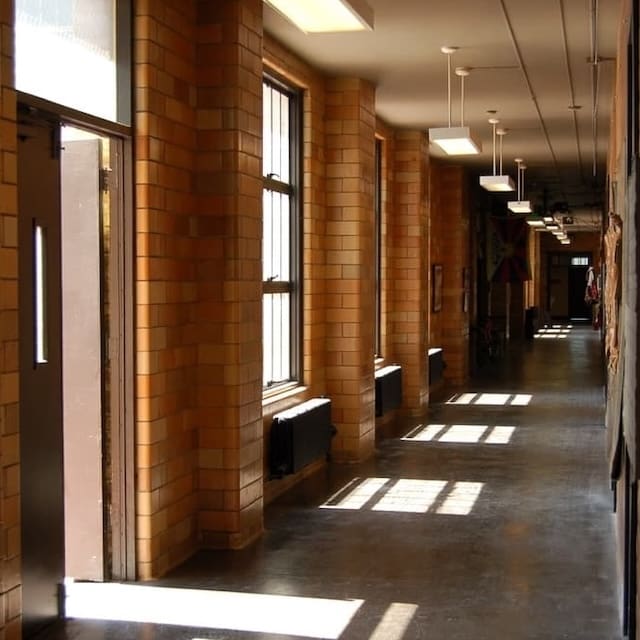 inscape building hallway