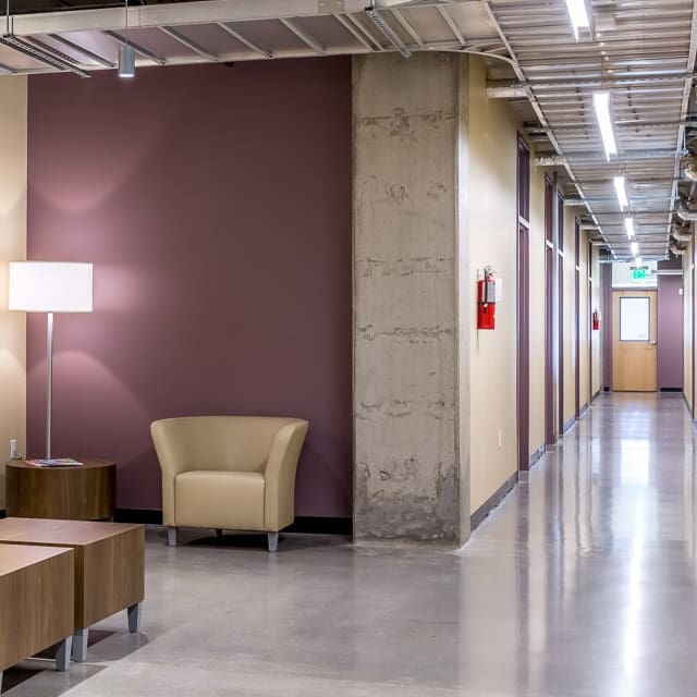 olympic building hallway
